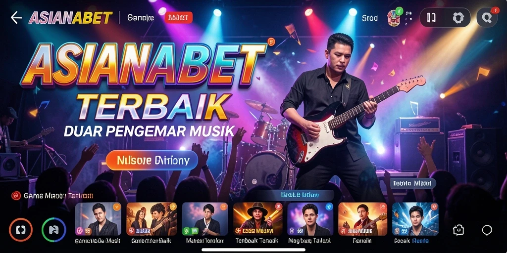 Tangkapan layar gameplay ASIANABET menampilkan pengalaman bermain musik interaktif yang seru.
