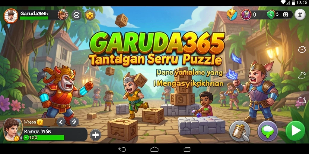 Tampilan gameplay GARUDA365 yang menantang dan interaktif.