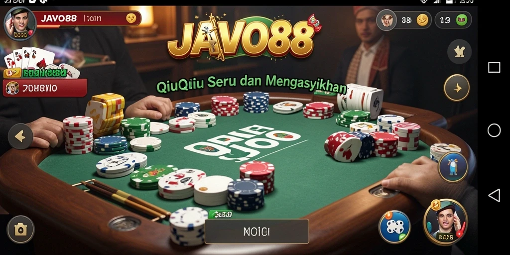 Screenshot gameplay QiuQiu yang menarik dan seru.