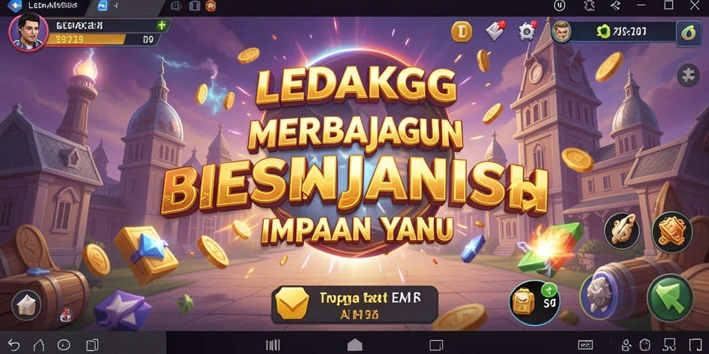 Tampilan gameplay Tycoon yang mendebarkan dari LEDAKGG.