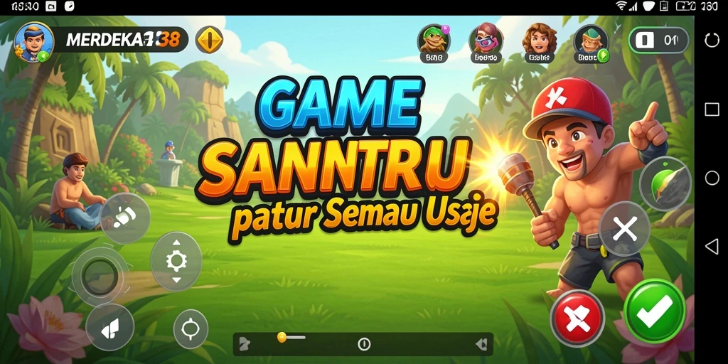 Tampilan permainan MERDEKA138 yang penuh warna dan menarik.