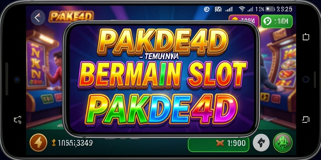 Screenshot gameplay PAKDE4D menampilkan kombinasi slot yang seru.