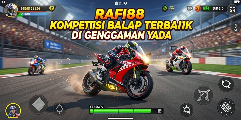 Pengalaman balapan seru di RAFI88 dengan grafis menawan.