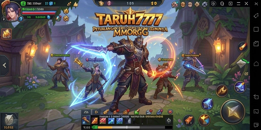 Tangkapan layar menarik dari gameplay seru dalam TARUH777.