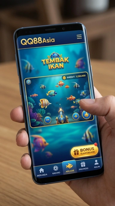 Fitur pencarian cepat di aplikasi qq88asia.